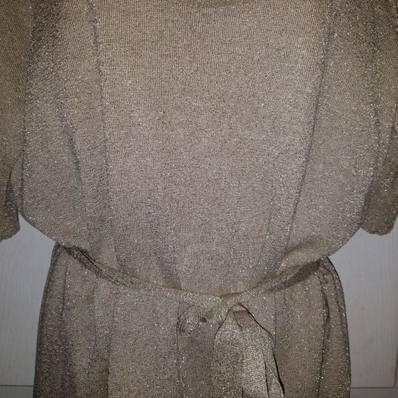 Josephine Studio Cowl Neck Silk Metallic Blouse - Picture 4 of 9